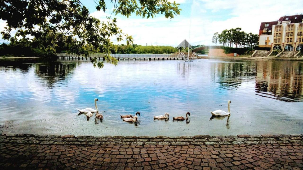 Vue Exceptionnelle Sur Le Lac Créteil Kültér fotó